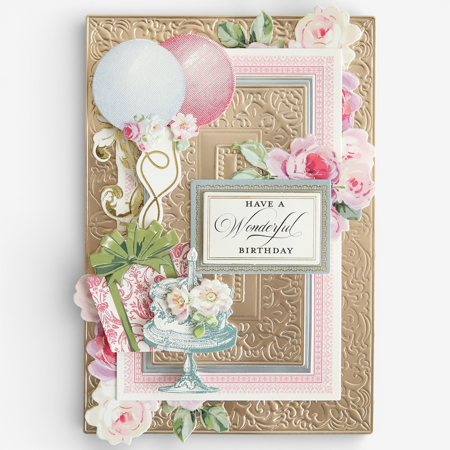 Image 117521_ALTMORE2.jpg, Product 117-521 / Price $39.99, Anna Griffin Birthday Present Scroll 3D Concentric Frame Dies from Anna Griffin on TSC.ca's Home & Garden department