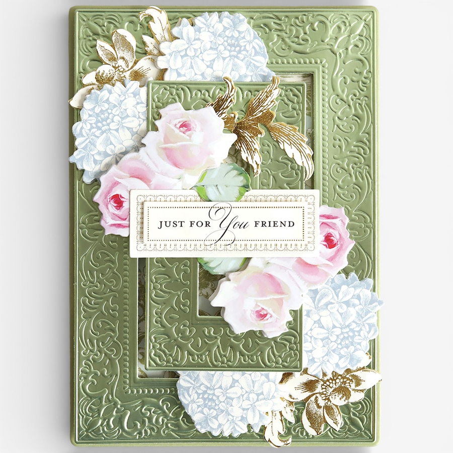 Image 117521_ALTMORE3.jpg, Product 117-521 / Price $39.99, Anna Griffin Birthday Present Scroll 3D Concentric Frame Dies from Anna Griffin on TSC.ca's Home & Garden department