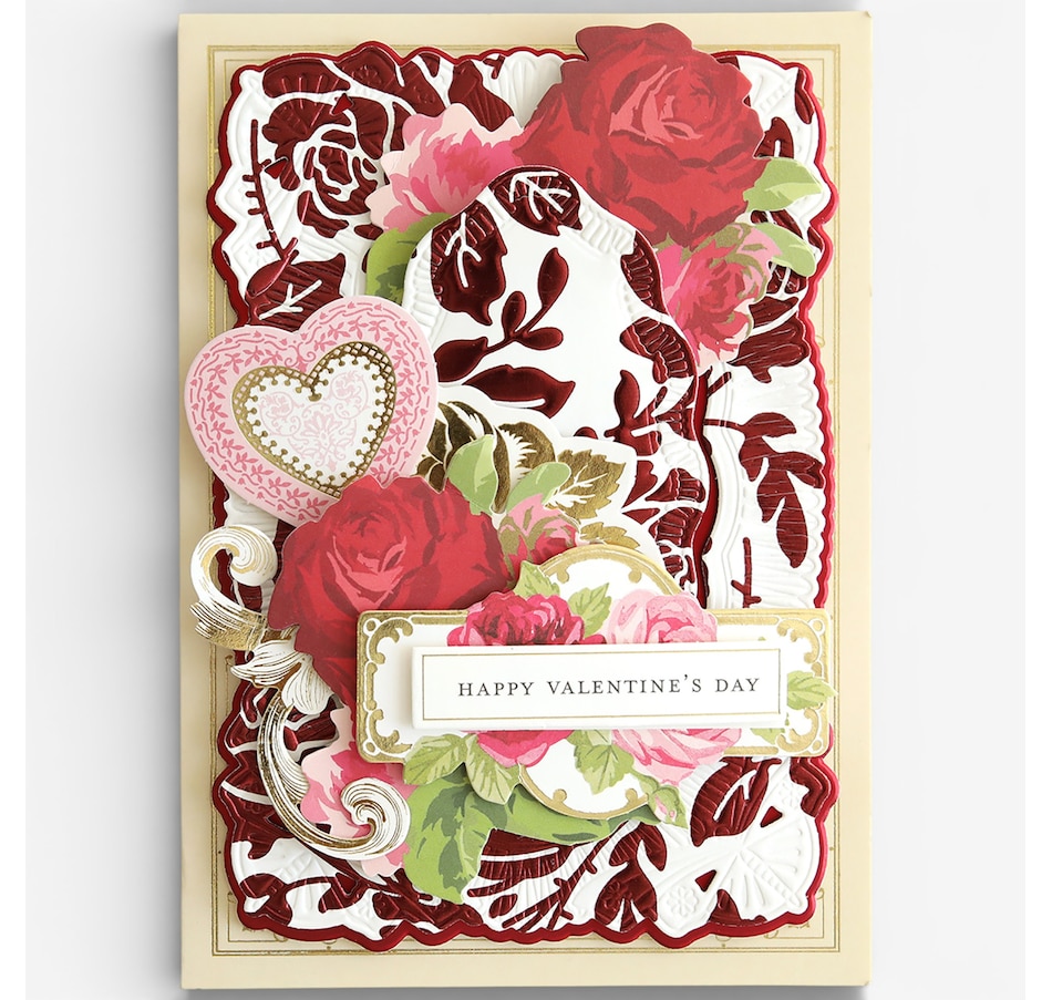 Image 117524_ALTMORE1.jpg, Product 117-524 / Price $59.99, Anna Griffin Luxury Tonal Foil Heartfelt Cardstock from Anna Griffin on TSC.ca's Home & Garden department