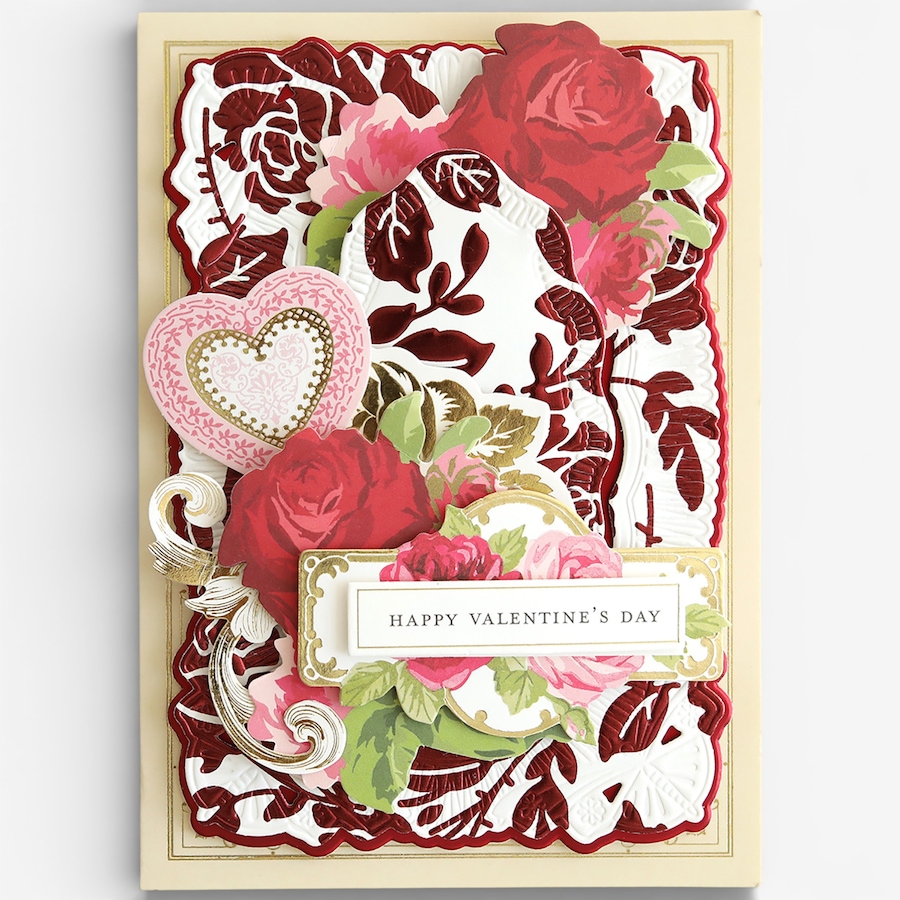 Image 117524_ALTMORE1.jpg, Product 117-524 / Price $59.99, Anna Griffin Luxury Tonal Foil Heartfelt Cardstock from Anna Griffin on TSC.ca's Home & Garden department