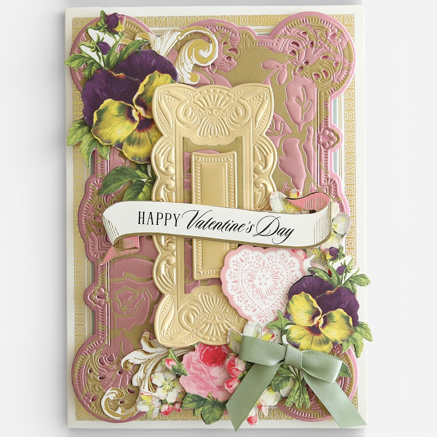 Image 117524_ALTMORE2.jpg, Product 117-524 / Price $59.99, Anna Griffin Luxury Tonal Foil Heartfelt Cardstock from Anna Griffin on TSC.ca's Home & Garden department