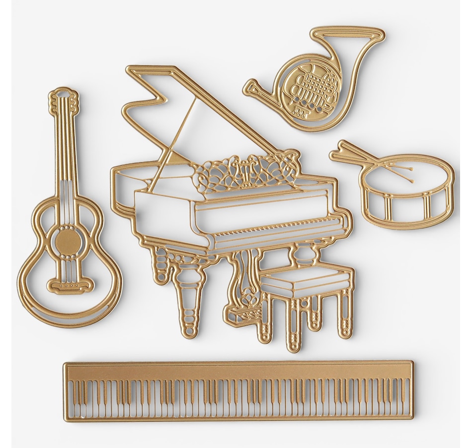 Image 117527.jpg, Product 117-527 / Price $39.99, Anna Griffin Music 3D Scene Dies from Anna Griffin on TSC.ca's Home & Garden department