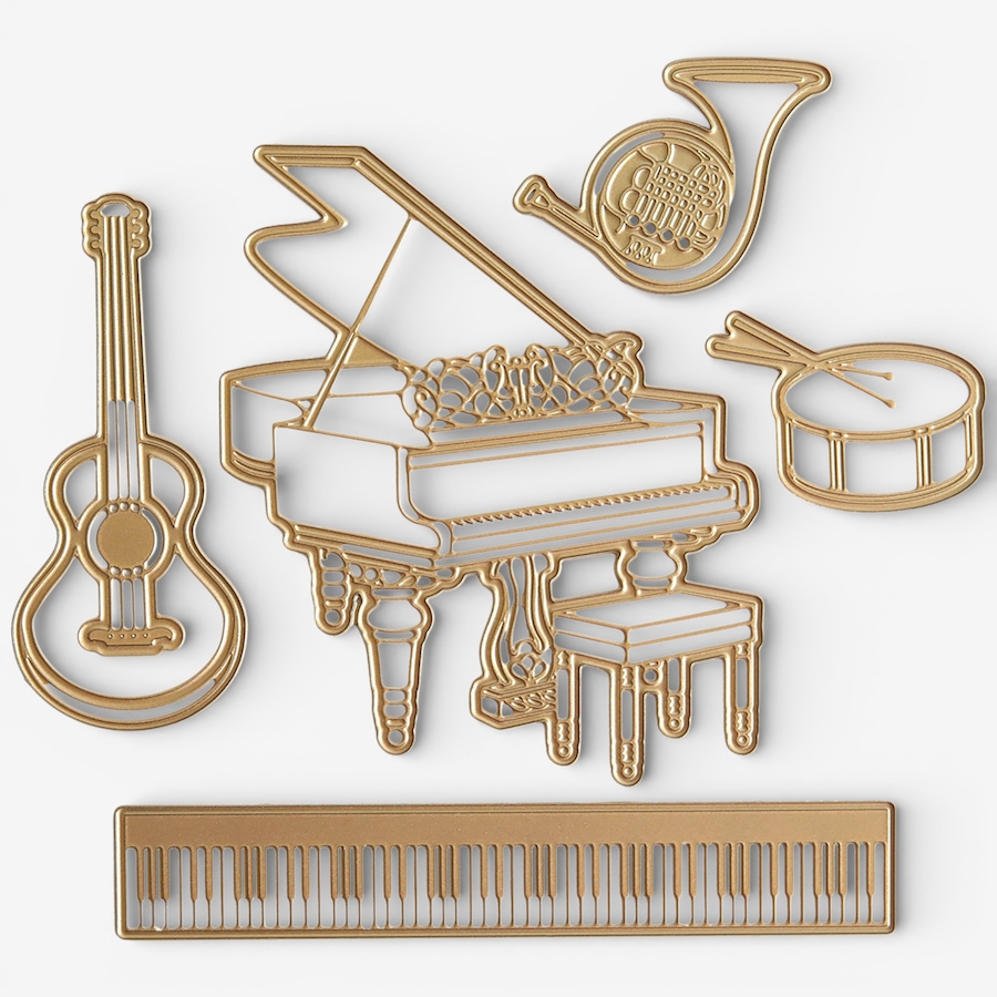 Image 117527.jpg, Product 117-527 / Price $39.99, Anna Griffin Music 3D Scene Dies from Anna Griffin on TSC.ca's Home & Garden department