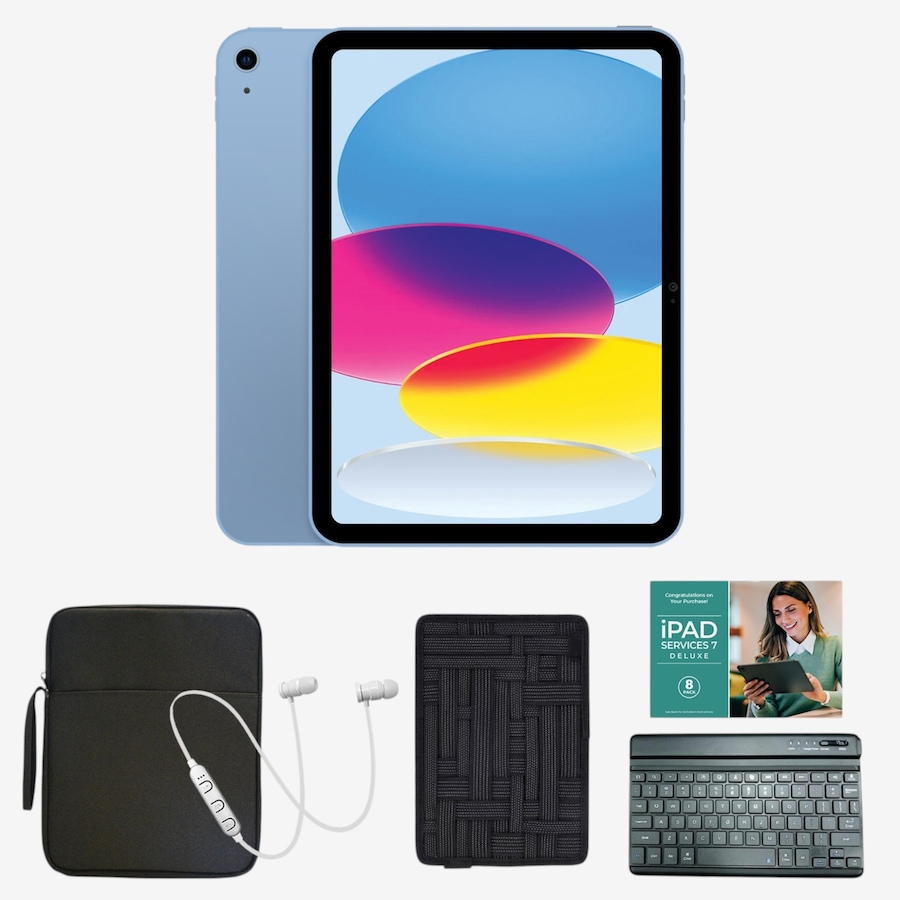 Image 117606_BLW.jpg, Product 117-606 / Price $659.99 - $1,159.99, Apple iPad (A16) 11" Bundle (11th gen; 128 GB, 256 GB or 512 GB; 2025) from Apple on TSC.ca's Electronics department