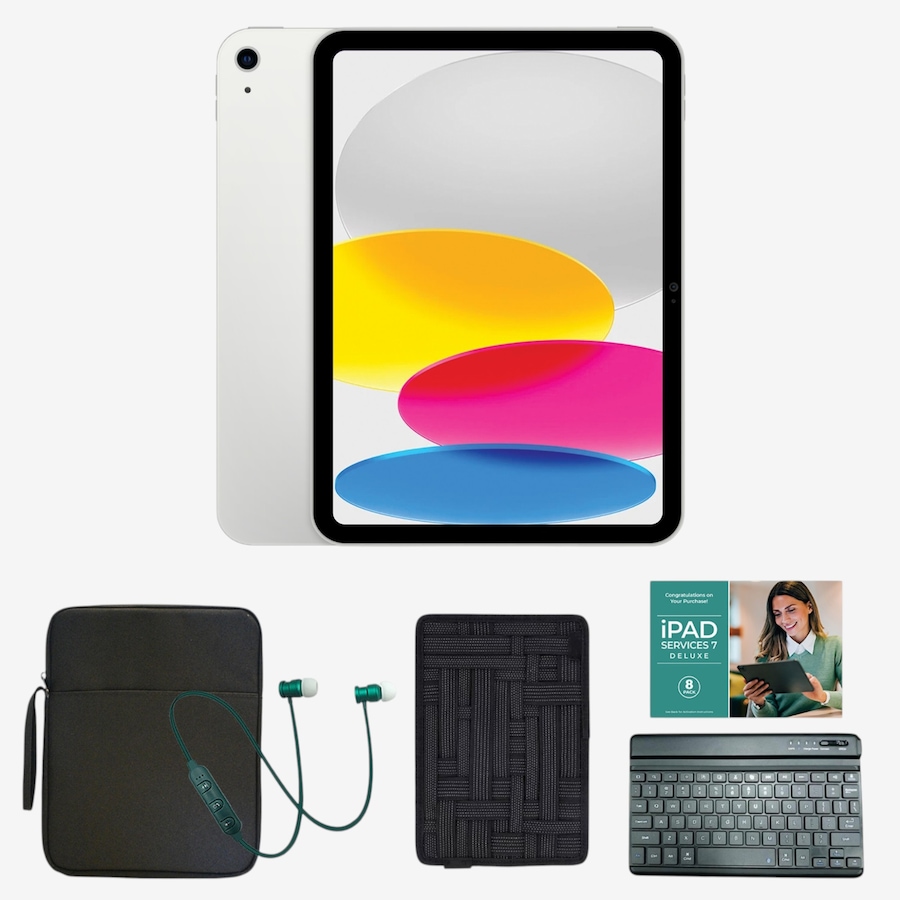 Image 117606_SLGR.jpg, Product 117-606 / Price $659.99 - $1,159.99, Apple iPad (A16) 11" Bundle (11th gen; 128 GB, 256 GB or 512 GB; 2025) from Apple on TSC.ca's Electronics department