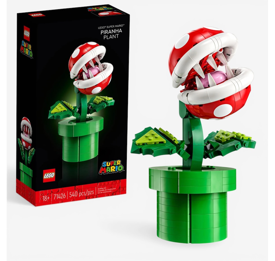 Image 117701.jpg, Product 117-701 / Price $79.99, LEGO® Super Mario Piranha Plant (71426) from Lego on TSC.ca's Toys & Hobbies department