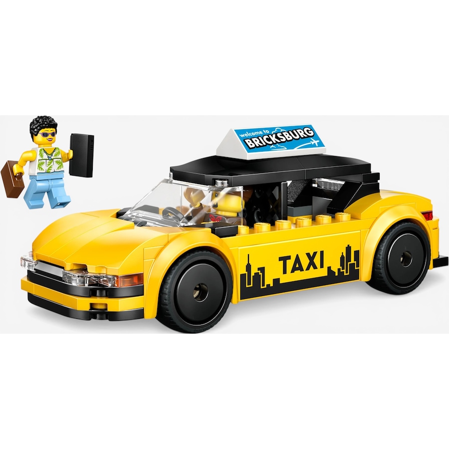 Image 117704_ALTMORE1.jpg, Product 117-704 / Price $19.99, LEGO® City Taxi (60487) from Lego on TSC.ca's Toys & Hobbies department