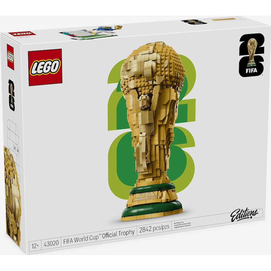 Image 117713_ALTMORE2.jpg, Product 117-713 / Price $249.99, LEGO® Editions FIFA World Cup Official Trophy (43020) from Lego on TSC.ca's Toys & Hobbies department