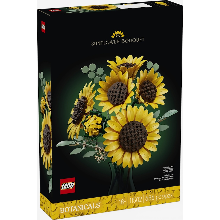 Image 117716_ALTMORE2.jpg, Product 117-716 / Price $79.99, LEGO® Botanicals Sunflower Bouquet (11502) from Lego on TSC.ca's Toys & Hobbies department