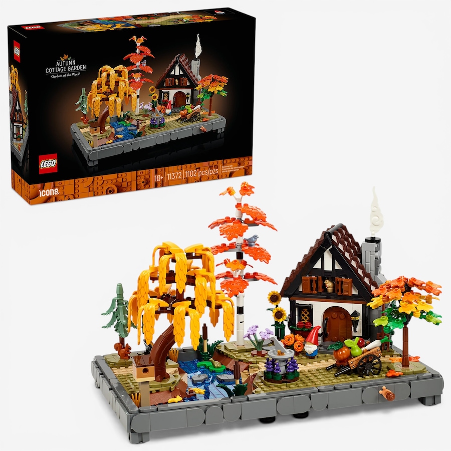Image 117717.jpg, Product 117-717 / Price $149.99, LEGO® Icons Autumn Cottage Garden (11372) from Lego on TSC.ca's Toys & Hobbies department