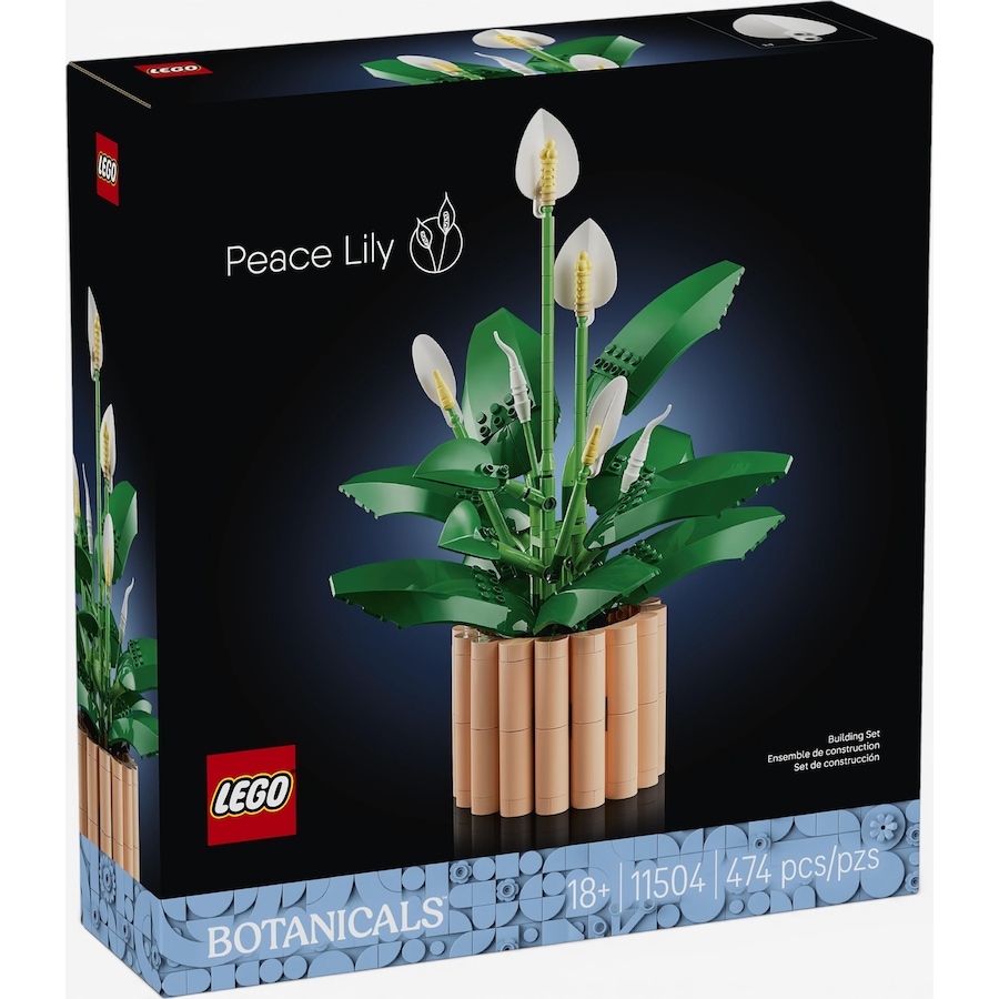 Image 117719_ALTMORE2.jpg, Product 117-719 / Price $58.49, LEGO® Botanicals Peace Lily (11504) from Lego on TSC.ca's Toys & Hobbies department