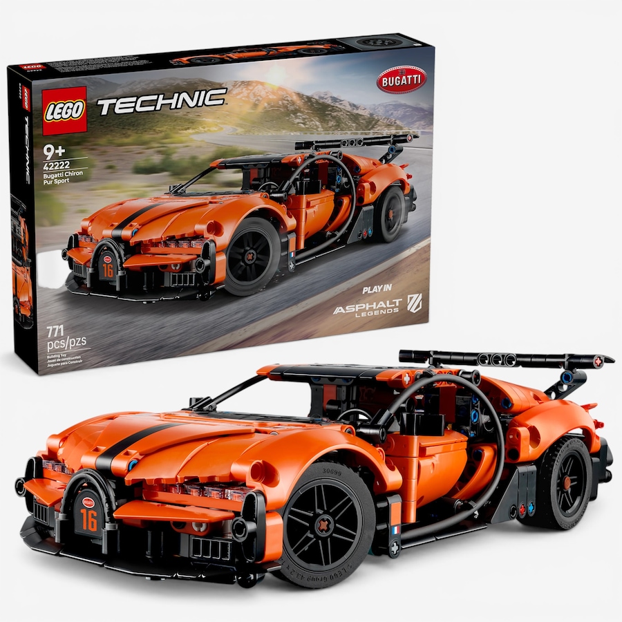 Image 117726.jpg, Product 117-726 / Price $84.99, LEGO® Technic Bugatti Chiron Pur Sport Hypercar (42222) from Lego on TSC.ca's Toys & Hobbies department