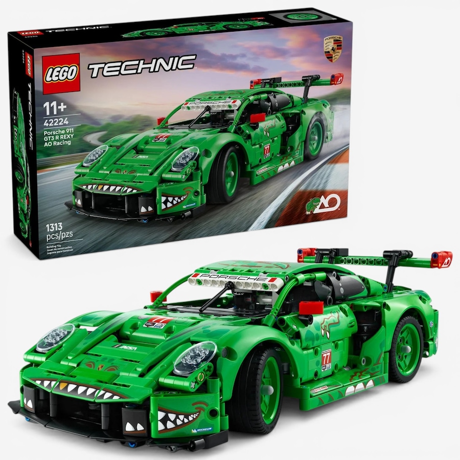 Image 117728.jpg, Product 117-728 / Price $189.99, LEGO® Technic Porsche 911 GT3 R REXY AO Racing Car (42224) from Lego on TSC.ca's Toys & Hobbies department