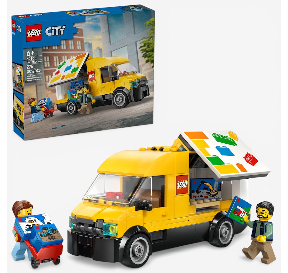Image 117731.jpg, Product 117-731 / Price $39.99, LEGO® City: The LEGO Van (60500) from Lego on TSC.ca's Toys & Hobbies department