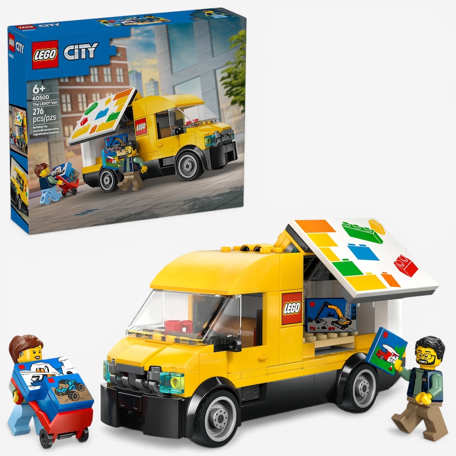Image 117731.jpg, Product 117-731 / Price $35.99, LEGO® City: The LEGO Van (60500) from Lego on TSC.ca's Toys & Hobbies department