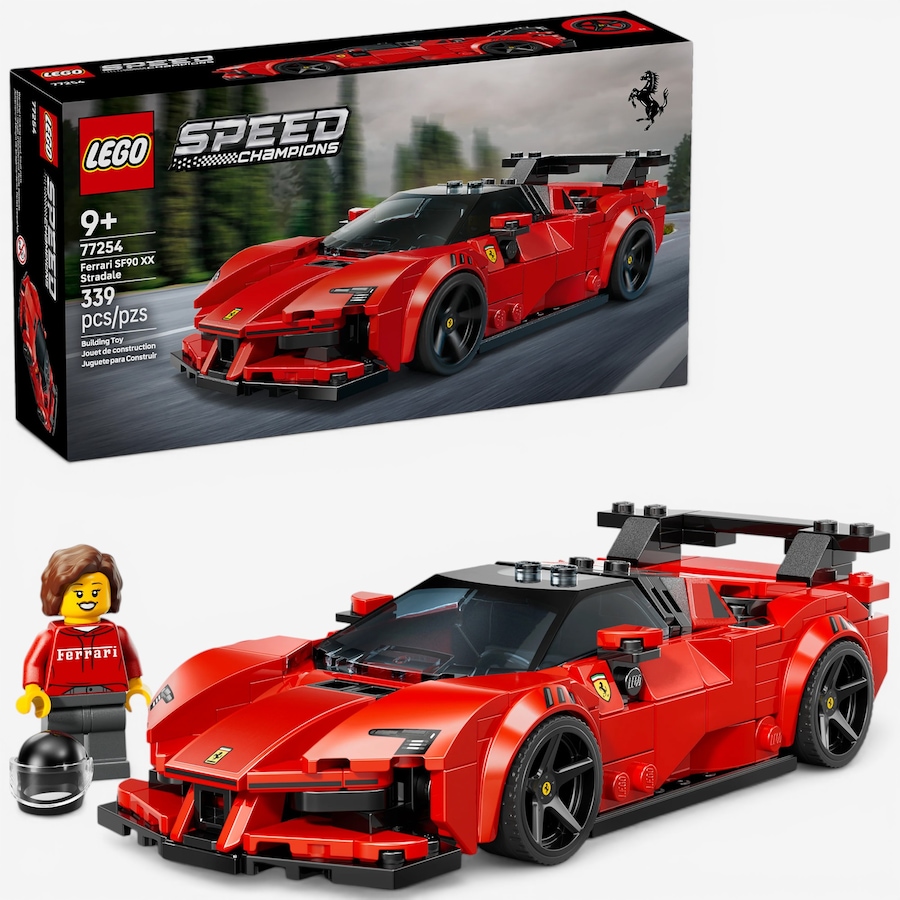 Image 117744.jpg, Product 117-744 / Price $34.99, LEGO® Speed Champions Ferrari SF90 XX Stradale Sports Car (77254) from Lego on TSC.ca's Toys & Hobbies department