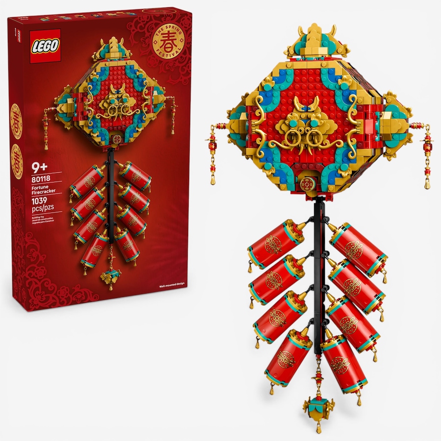 Image 117747.jpg, Product 117-747 / Price $119.99, LEGO® Wall Art Fortune Firecracker Building Set (80118) from Lego on TSC.ca's Toys & Hobbies department