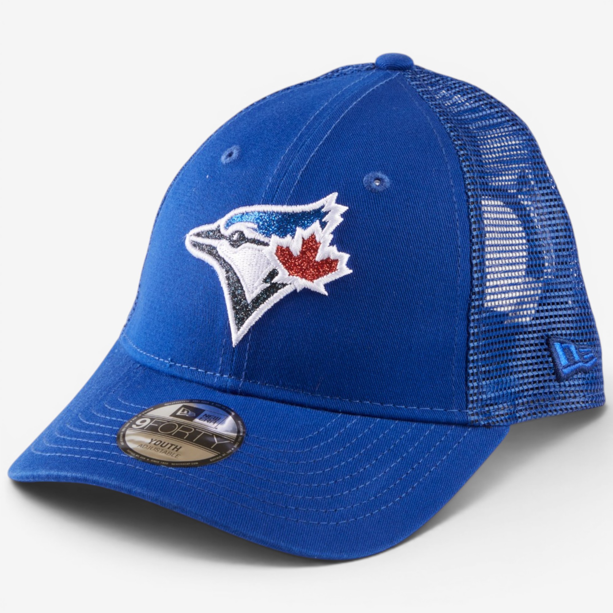 New Era Toronto Blue Jays 9FORTY Youth Trucker Cap (royal) - TSC.ca