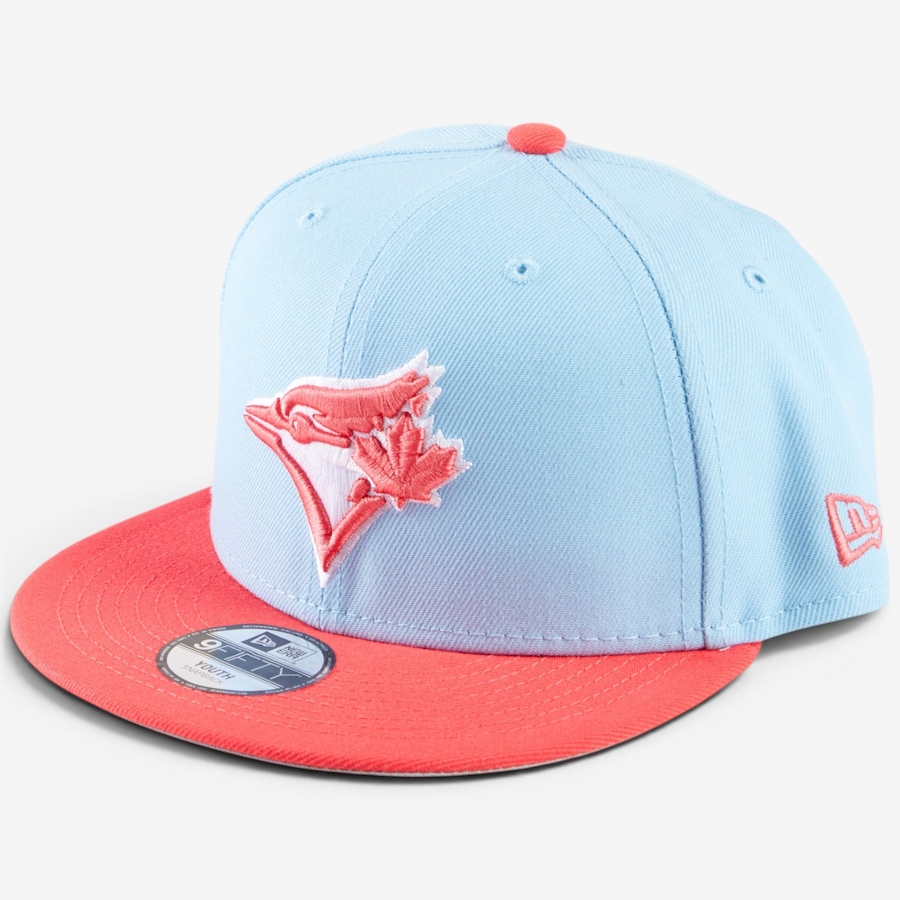 Image 117919.jpg, Product 117-919 / Price $22.00, New Era Toronto Blue Jays 9FIFTY Youth Cap (new blue/red) from New Era on TSC.ca's Sports department