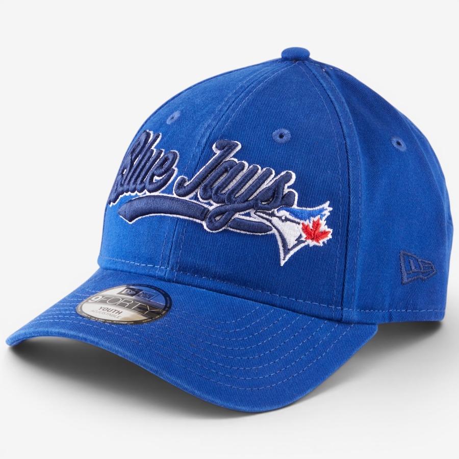 Image 117922.jpg, Product 117-922 / Price $22.00, New Era Toronto Blue Jays 9FORTY Youth Cheer Cap (royal) from New Era on TSC.ca's Sports department