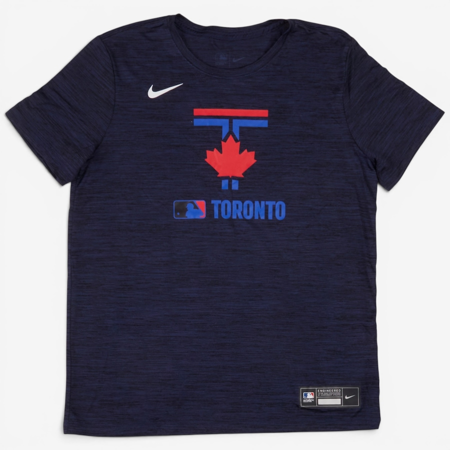 Image 117925.jpg, Product 117-925 / Price $60.00, Nike Toronto Blue Jays Women's City '25 AC Velocity SS T-Shirt (pitch blue) from Nike on TSC.ca's Sports department