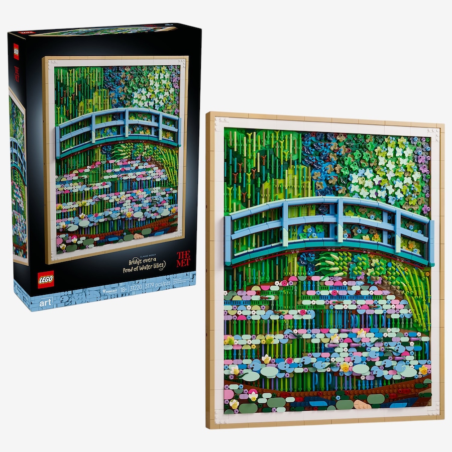 Image 117969.jpg, Product 117-969 / Price $314.99, LEGO® Claude Monet Bridge over a Pond of Water Lilies (31220) from Lego on TSC.ca's Toys & Hobbies department