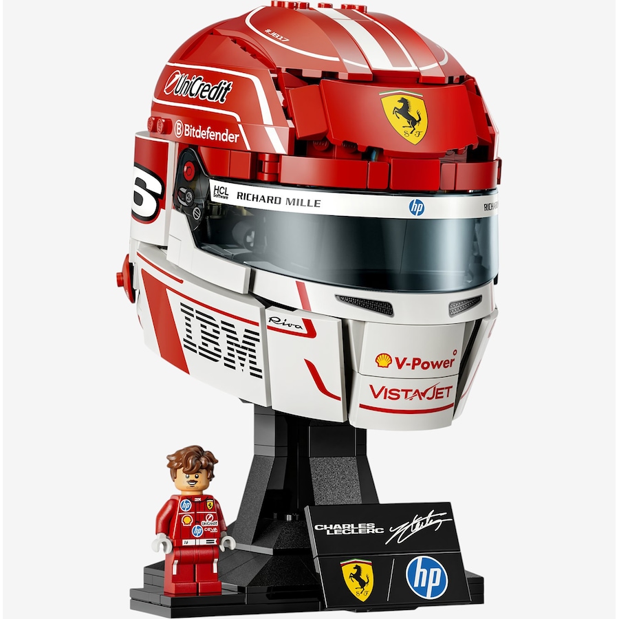Image 117970_ALTMORE1.jpg, Product 117-970 / Price $119.99, LEGO® Scuderia Ferrari HP Charles Leclerc Helmet (43014) from Lego on TSC.ca's Toys & Hobbies department