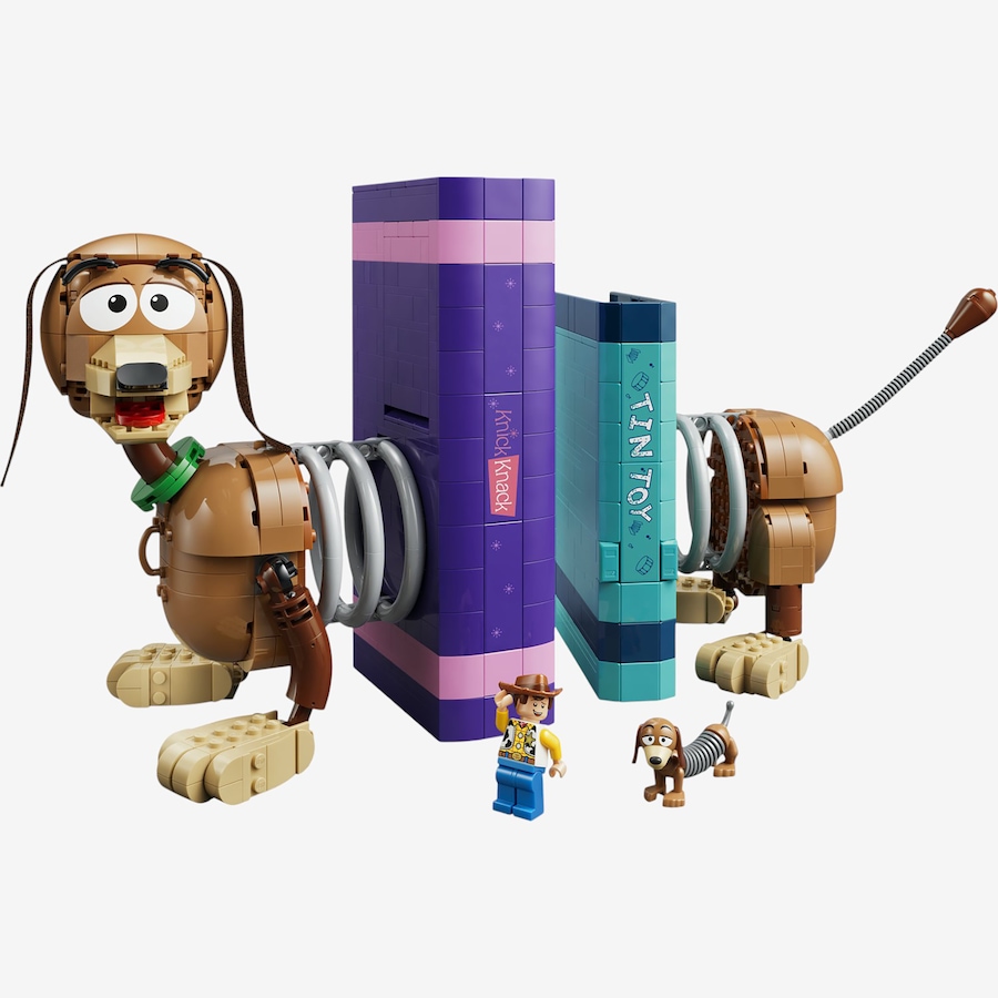 Image 117975_ALTMORE1.jpg, Product 117-975 / Price $189.99, LEGO® Toy Story Slinky Dog Bookends (43301) from Lego on TSC.ca's Toys & Hobbies department