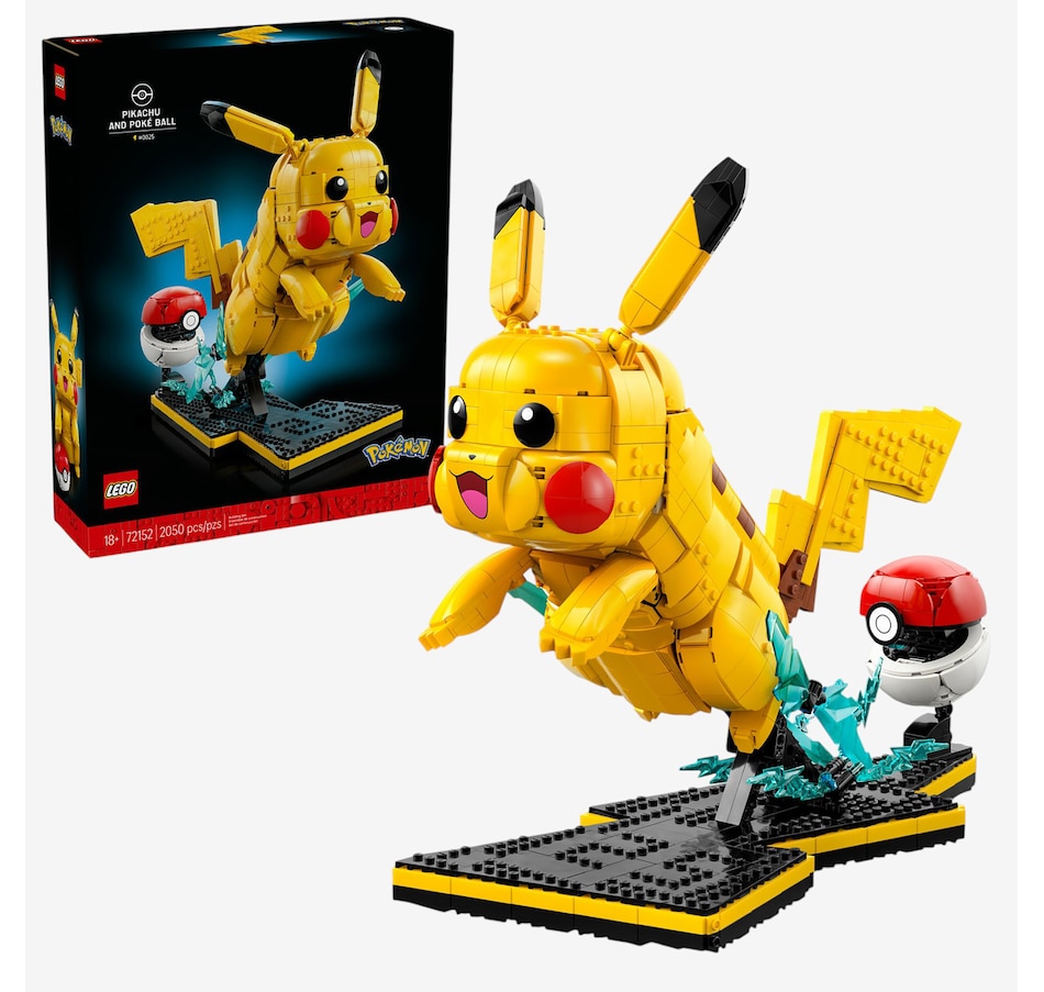 Image 117976.jpg, Product 117-976 / Price $269.99, LEGO® Pokémon Pikachu and Poké Ball (72152) from Lego on TSC.ca's Toys & Hobbies department