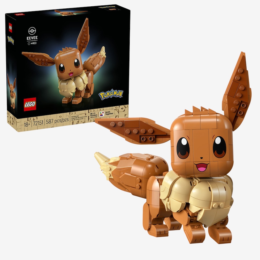 Image 117977.jpg, Product 117-977 / Price $84.99, LEGO® Pokémon Eevee (72151) from Lego on TSC.ca's Toys & Hobbies department