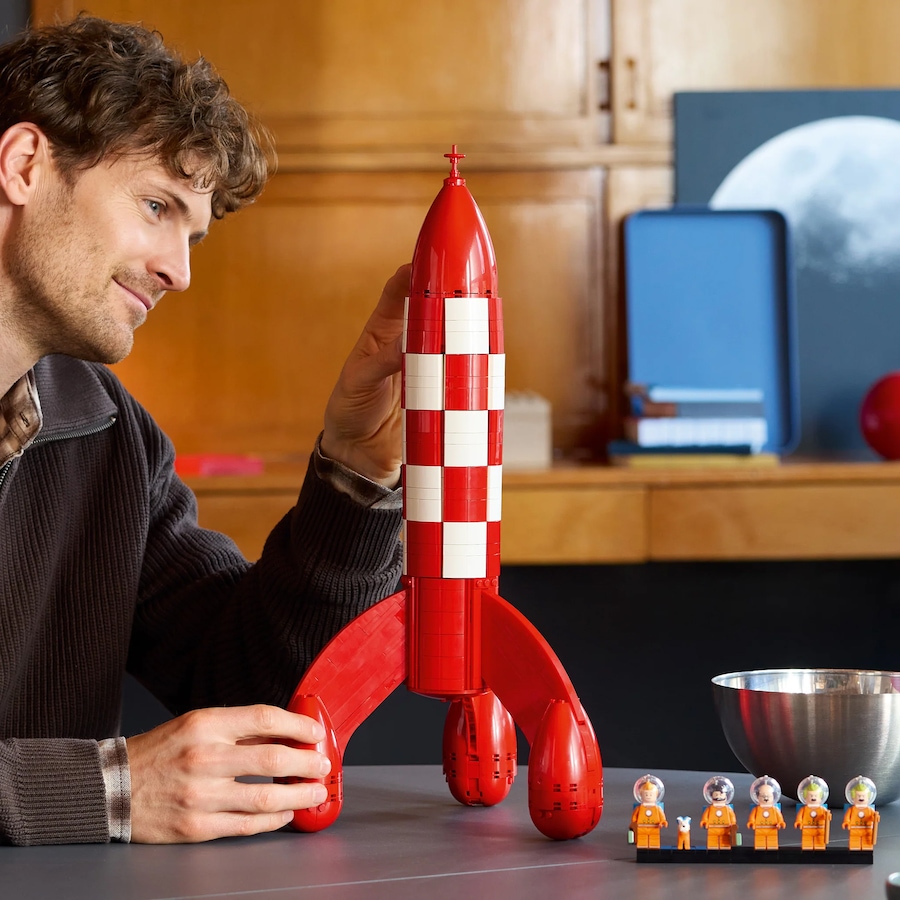 Image 117988_ALTMORE1.jpg, Product 117-988 / Price $209.99, LEGO Tintin® Moon Rocket from Lego on TSC.ca's Toys & Hobbies department