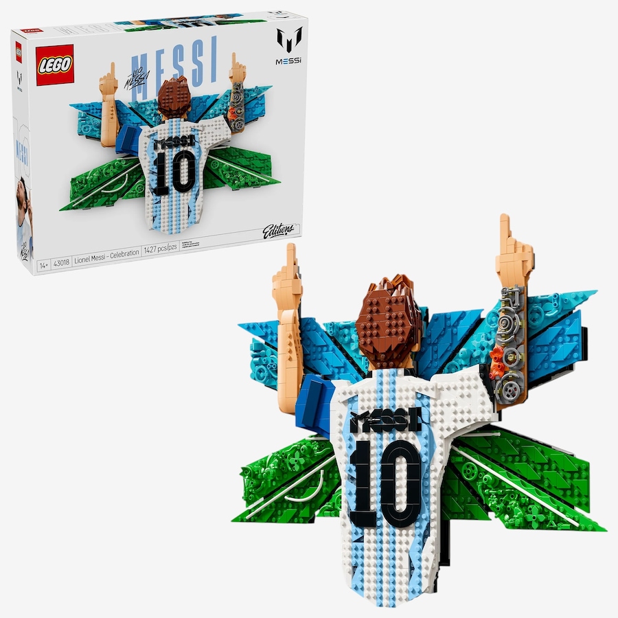 Image 117989.jpg, Product 117-989 / Price $269.99, LEGO® Editions Lionel Messi – Celebration (43018) from Lego on TSC.ca's Toys & Hobbies department