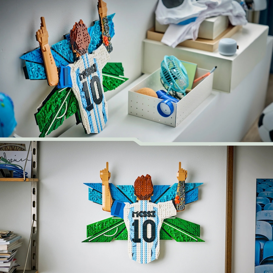 Image 117989_ALTMORE2.jpg, Product 117-989 / Price $269.99, LEGO® Editions Lionel Messi – Celebration (43018) from Lego on TSC.ca's Toys & Hobbies department