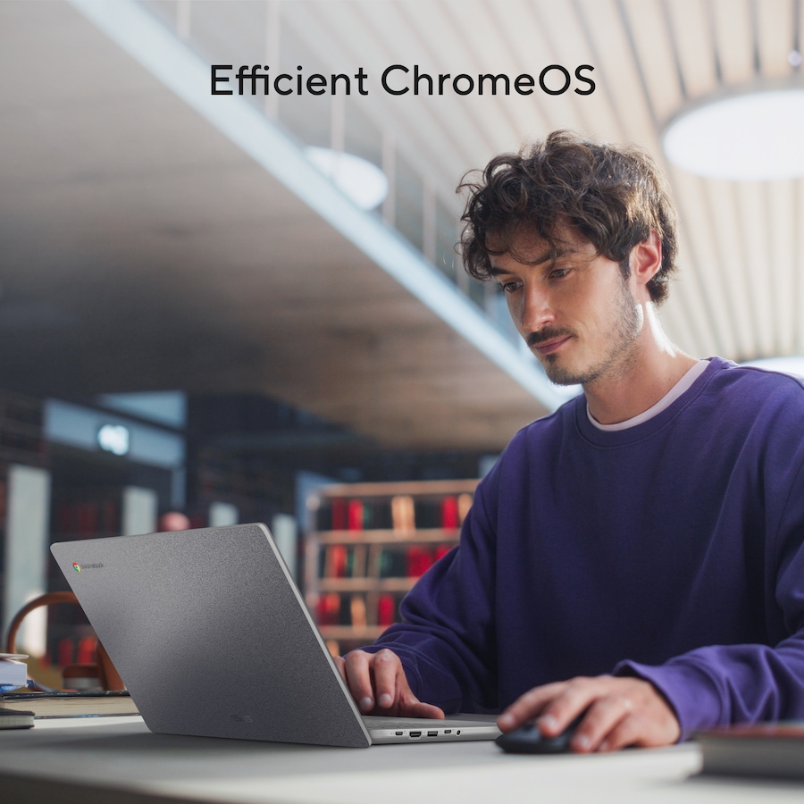 Image 118004_ALTMORE11.jpg, Product 118-004 / Price $399.99, ASUS 14" Chromebook CX14 Intel 128 GB with 3 Months of Google AI Pro and 5 TB Storage from ASUS on TSC.ca's Electronics department