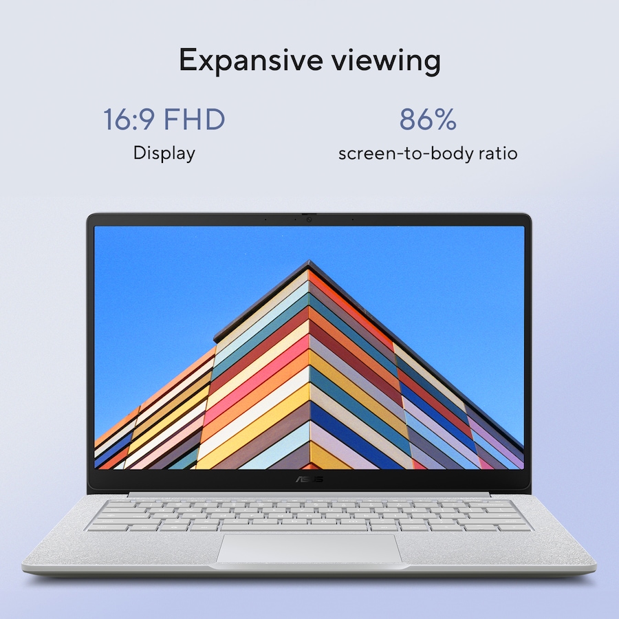 Image 118004_ALTMORE14.jpg, Product 118-004 / Price $399.99, ASUS 14" Chromebook CX14 Intel 128 GB with 3 Months of Google AI Pro and 5 TB Storage from ASUS on TSC.ca's Electronics department
