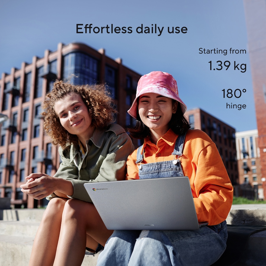 Image 118004_ALTMORE16.jpg, Product 118-004 / Price $399.99, ASUS 14" Chromebook CX14 Intel 128 GB with 3 Months of Google AI Pro and 5 TB Storage from ASUS on TSC.ca's Electronics department