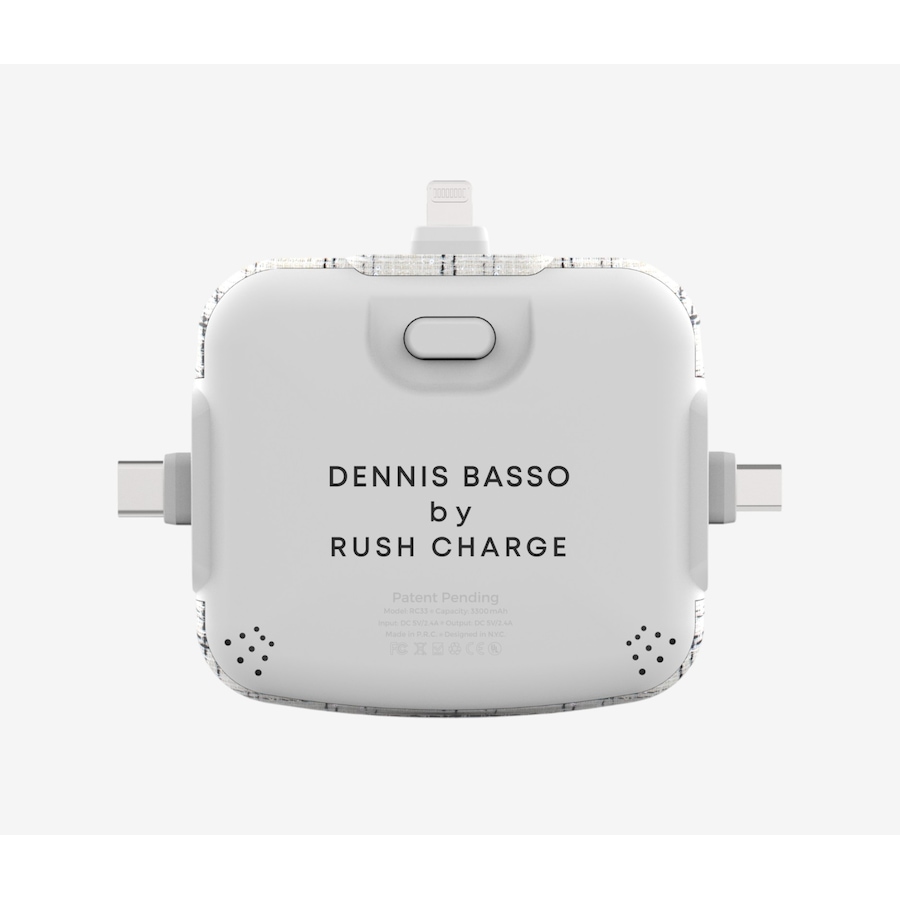 Image 118025_ALTMORE8.jpg, Product 118-025 / Price $43.99, Dennis Basso x Rush Charge 3300-mAh 3-in-1 Power Bank from Rush Charge on TSC.ca's Electronics department
