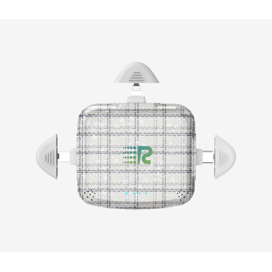 Image 118025_IVSGE.jpg, Product 118-025 / Price $43.99, Dennis Basso x Rush Charge 3300-mAh 3-in-1 Power Bank from Rush Charge on TSC.ca's Electronics department