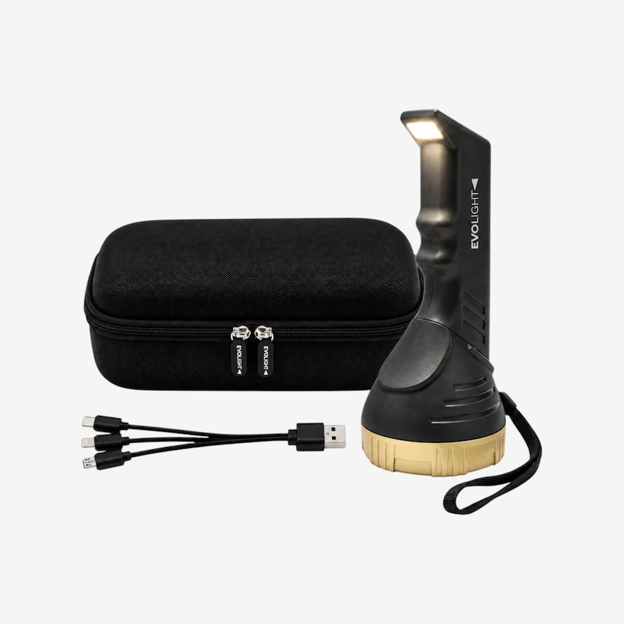 Image 118155_BLK.jpg, Product 118-155 / Price $39.99, EVOLight 2.0 Rechargeable Flashlight and Power Bank with Carry Case from EVOLight on TSC.ca's Home & Garden department