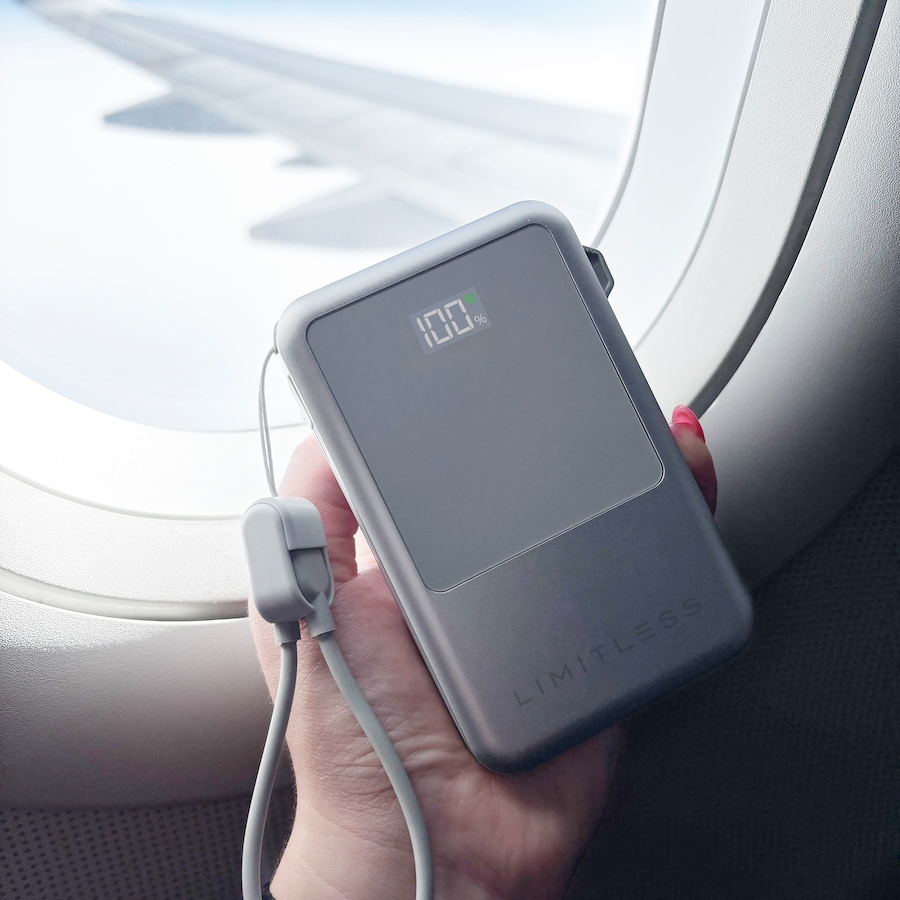 Image 118215_ALTMORE18.jpg, Product 118-215 / Price $49.99, Limitless 10,000-mAh Power Bank with Built-In Cables and 15W Magnetic Charger from Limitless on TSC.ca's Electronics department