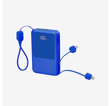 Limitless 10,000-mAh Power Bank with Built-In Cables and 15W Magnetic Charger