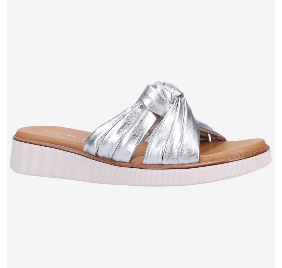 Image 118720_SIL.jpg, Product 118-720 / Price $249.99, Ron White Twylah Slide from Ron White on TSC.ca's Shoes department