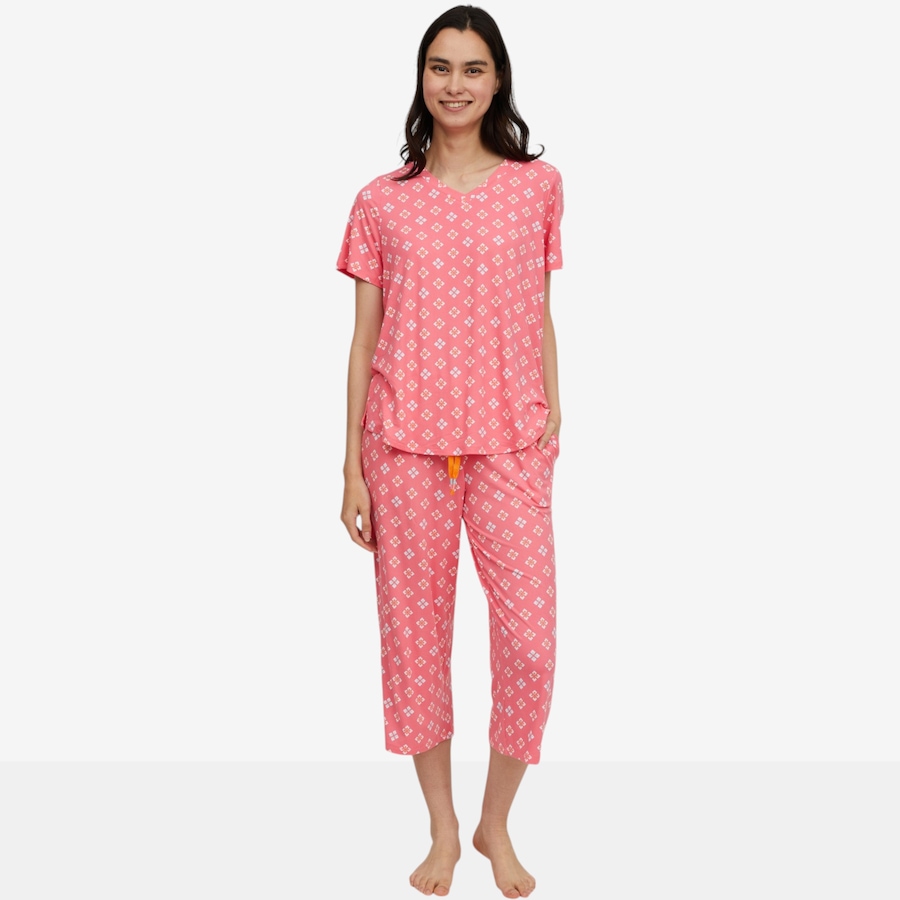 Image 118723_PKGEO.jpg, Product 118-723 / Price $65.00, Cuddl Duds Cool and Airy Pajama Set from Cuddl Duds  on TSC.ca's Fashion department