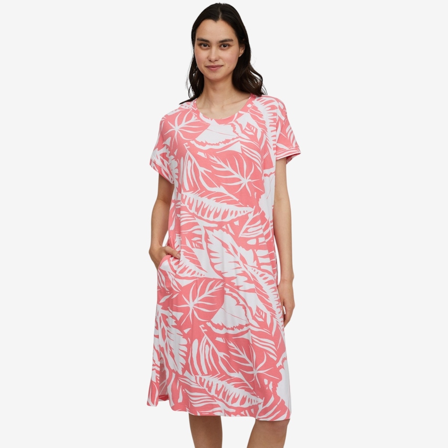 Image 118724_PKPAL.jpg, Product 118-724 / Price $50.00, Cuddl Duds Cotton Core Printed Dolman Sleep Gown from Cuddl Duds on TSC.ca's Fashion department