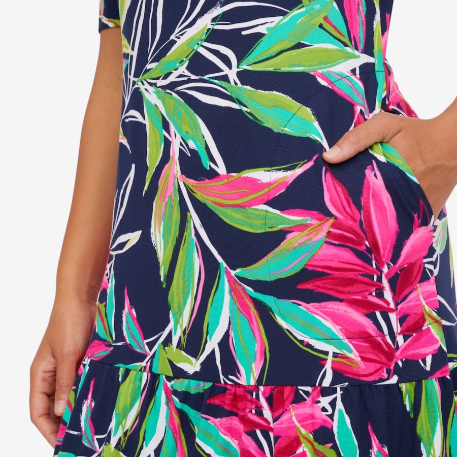 Image 118727_ALTMORE3.jpg, Product 118-727 / Price $49.88, Cuddl Duds Flexwear Solid Tiered Hem Maxi Dress from Cuddl Duds on TSC.ca's Fashion department