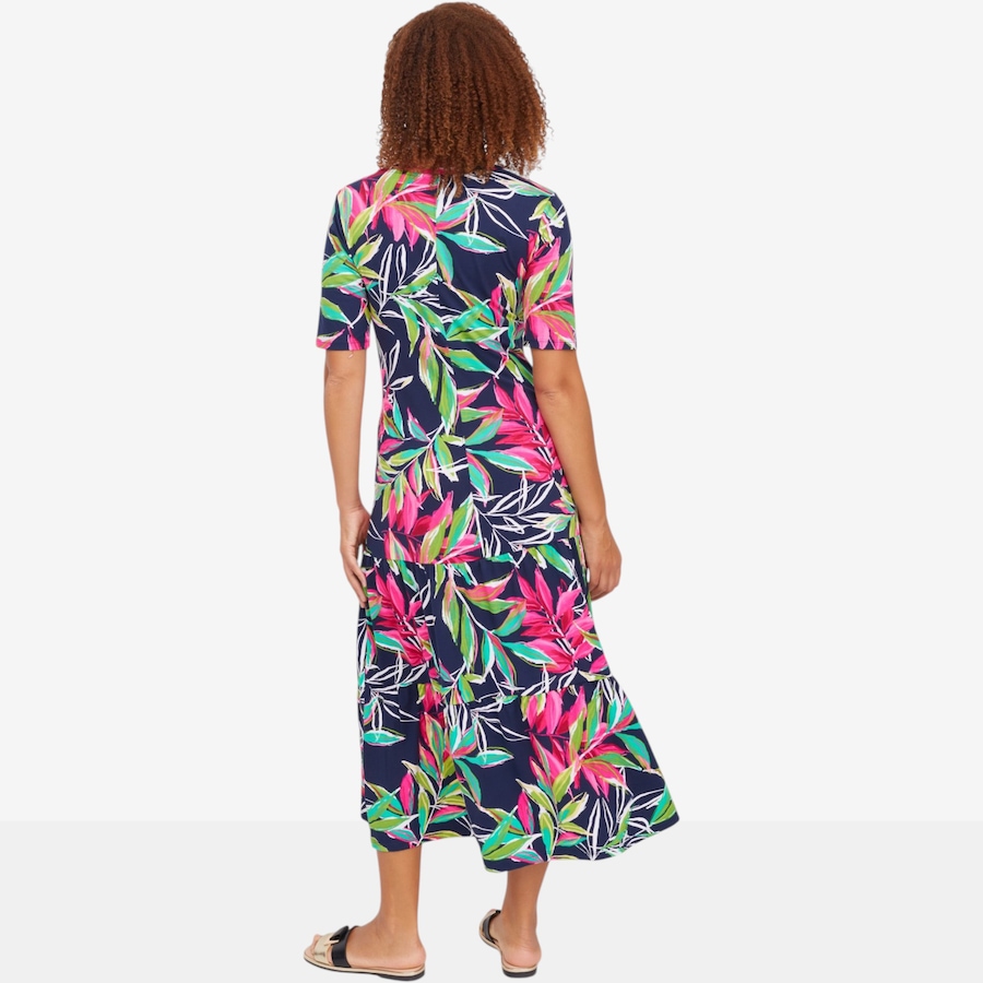 Image 118727_ALTMORE4.jpg, Product 118-727 / Price $49.88, Cuddl Duds Flexwear Solid Tiered Hem Maxi Dress from Cuddl Duds on TSC.ca's Fashion department
