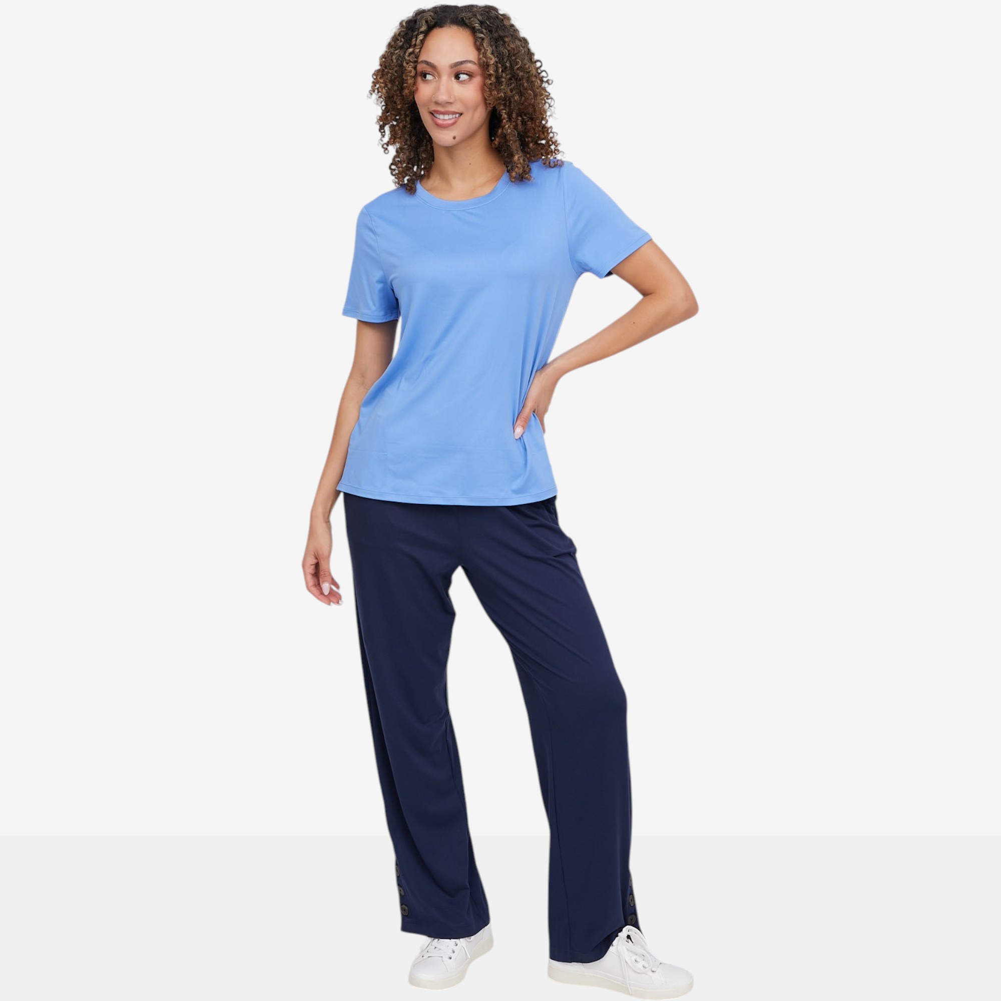 Cuddl Duds Flexwear Solid Button Hem Lounge Pant - TSC.ca