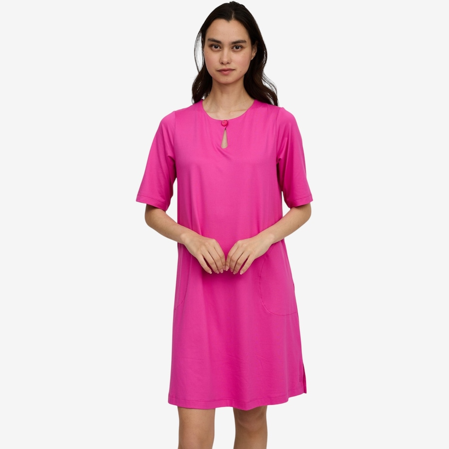 Image 118736_PUPNK.jpg, Product 118-736 / Price $50.00, Cuddl Duds Flexwear Tee Lounge Dress from Cuddl Duds  on TSC.ca's Fashion department