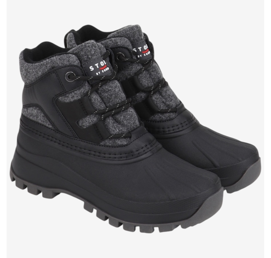 Image 118741_BLK.jpg, Product 118-741 / Price $109.99, Cougar Flynn Front Lace Winter Boot from Cougar Footwear on TSC.ca's Shoes department