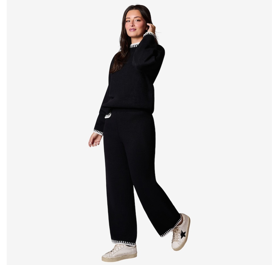 Image 118866_BLK.jpg, Product 118-866 / Price $124.00, Katherine Karambelas Raleigh Two-Piece Lounge Set from Katherine Karambelas on TSC.ca's Fashion department